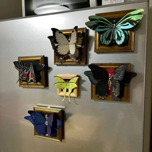 🦋Butterfly Fridge Stickers (With Frame)