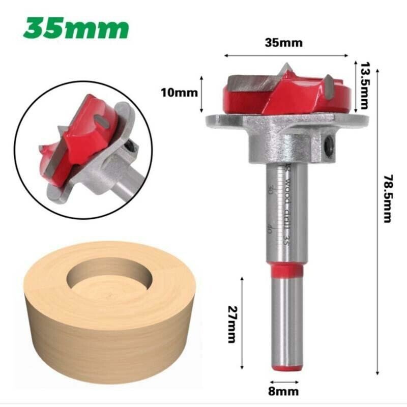 (🔥49% OFF🔥)Positioning Woodworking Drill Bit Set(Pack of 5)