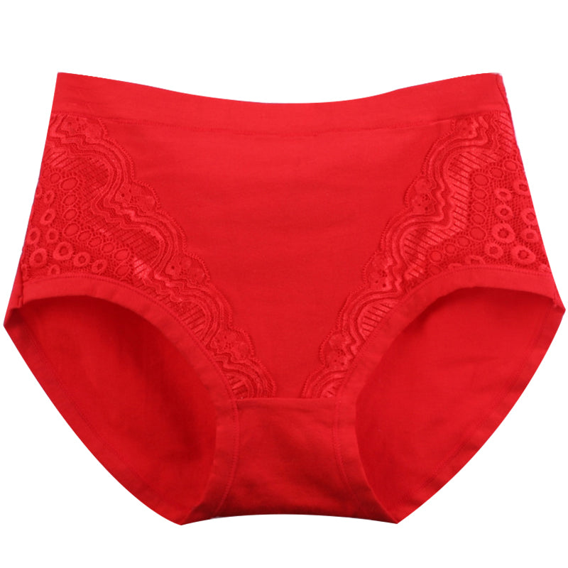 2023 Plus Size High Waist Leak Proof Cotton Panties - Hot Sale 48% OFF