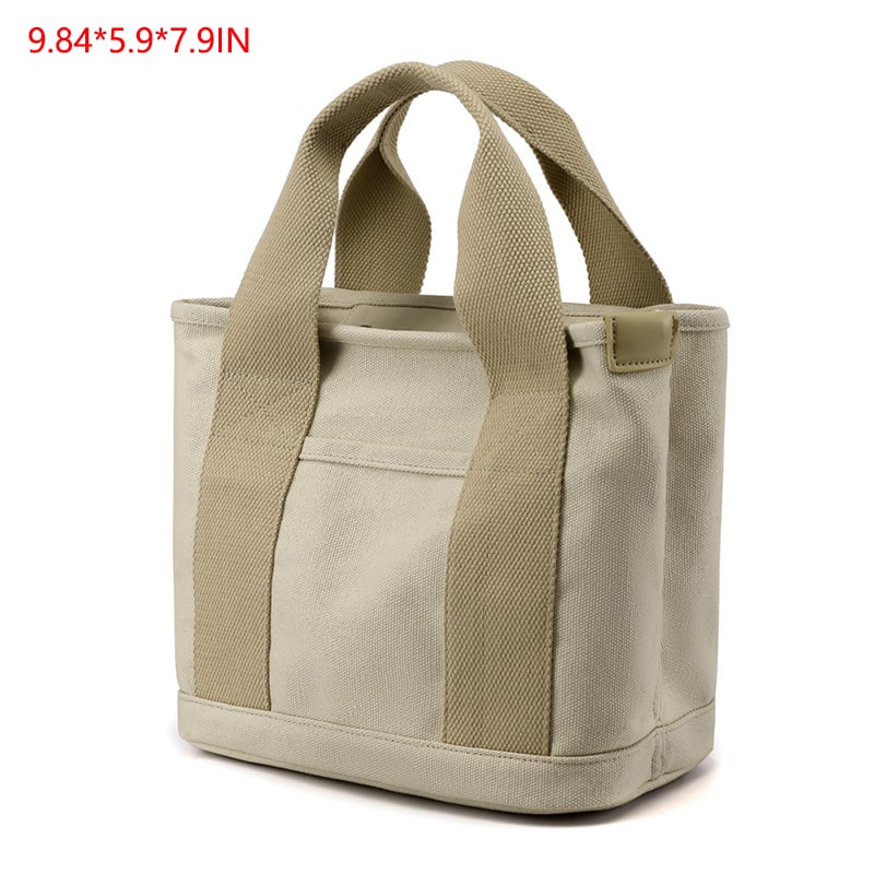 Large capacity multi-pocket handbag