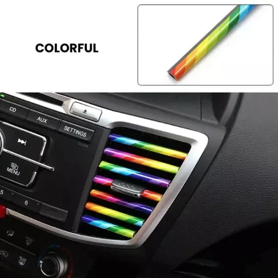 Car Vent Decorative Strip (10PCS)