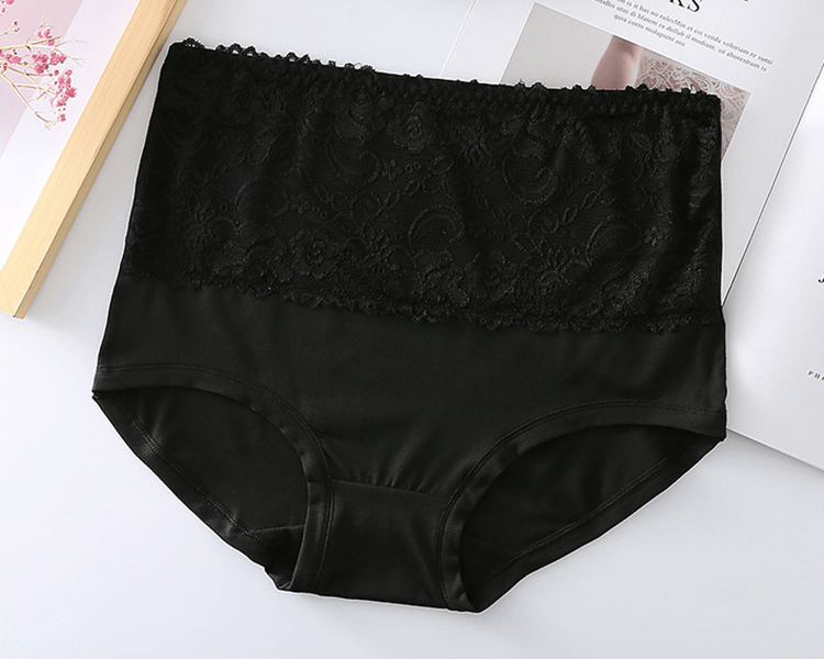 4pcs/set High Elastic Lace Panties