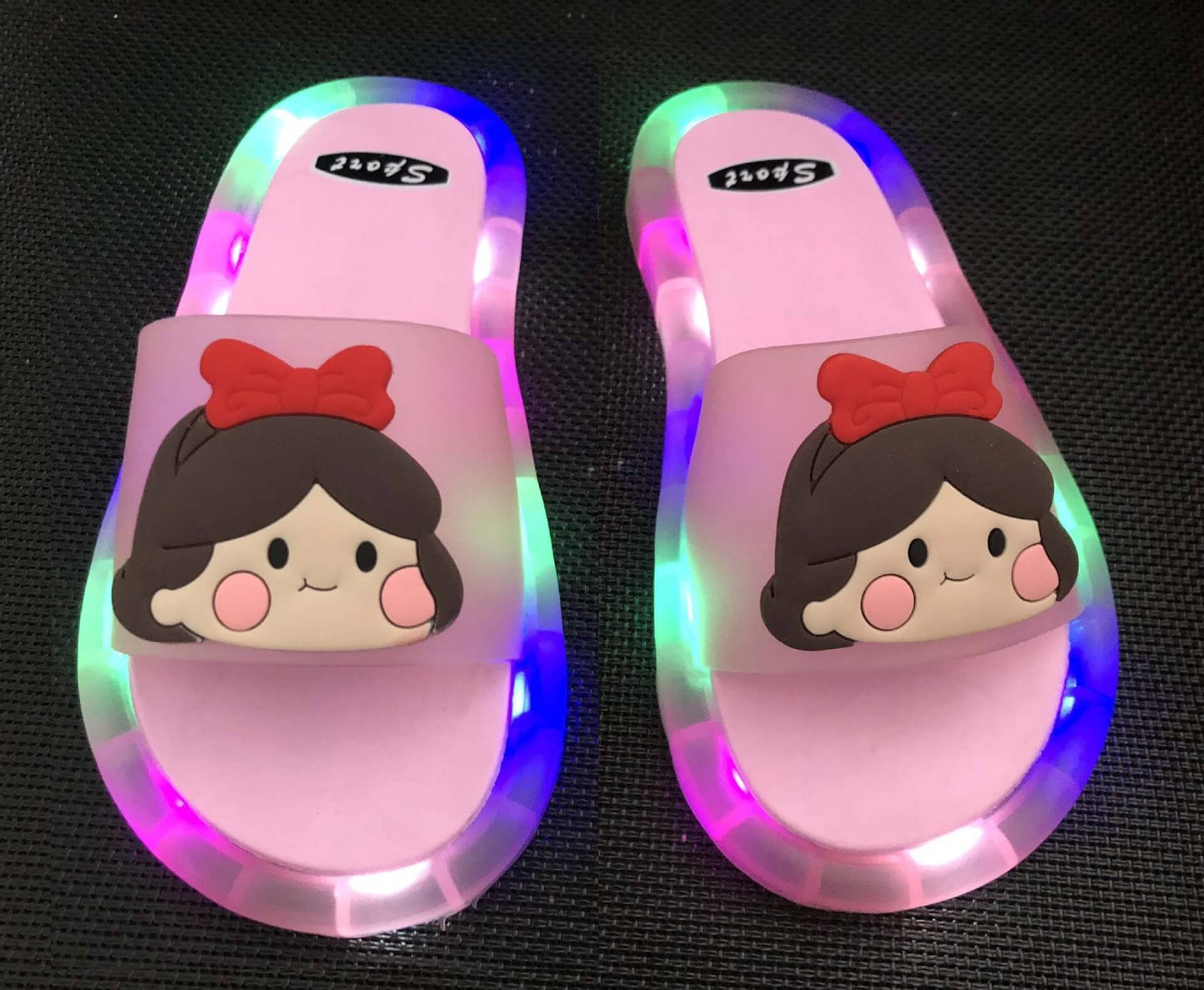 LED Happy Slippers For Kids