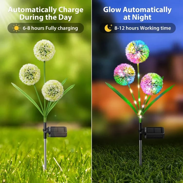 Dandelion Lamp Outdoor Garden Landscape Atmosphere Light