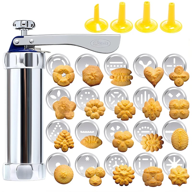 2024 Upgrade Aluminum Cookie Maker Press Kit