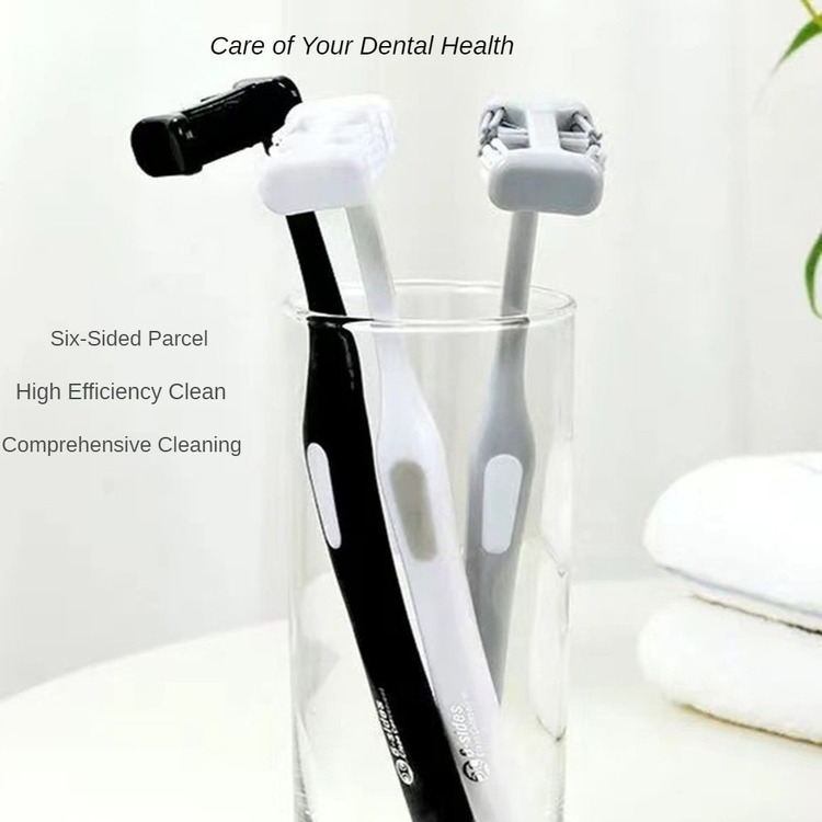 New Concept Six-sided Toothbrush