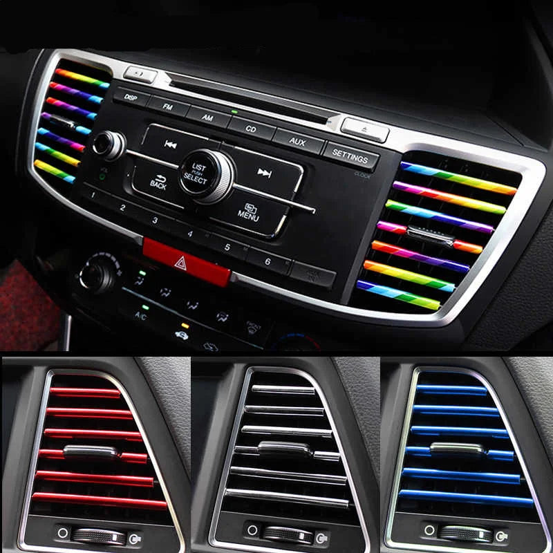 Car Vent Decorative Strip (10PCS)