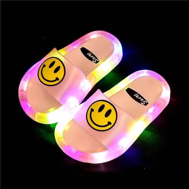 LED Happy Slippers For Kids