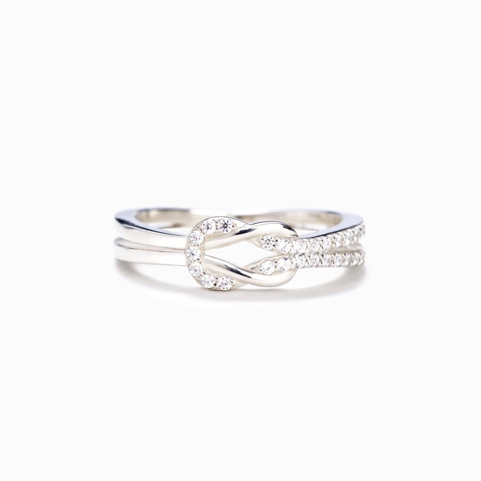 Infinity Love Knot Promise Ring