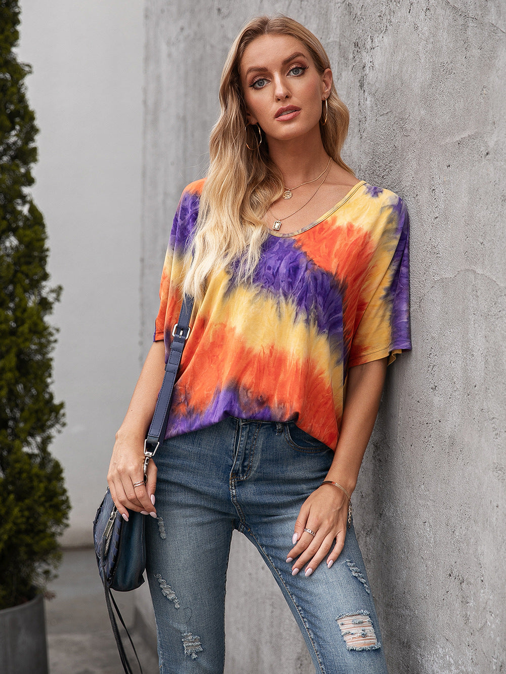 2023 Summer New Tie-dye Women's T-Shirt