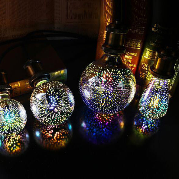 3D Fireworks LED Light Bulb