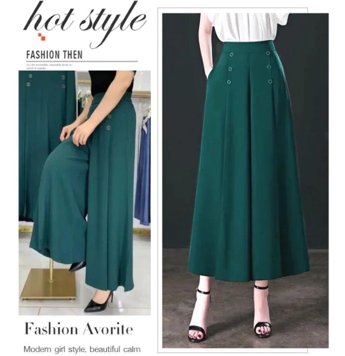 🔥[Comfort and Slim] Stylish Pleated Wide-leg Pants