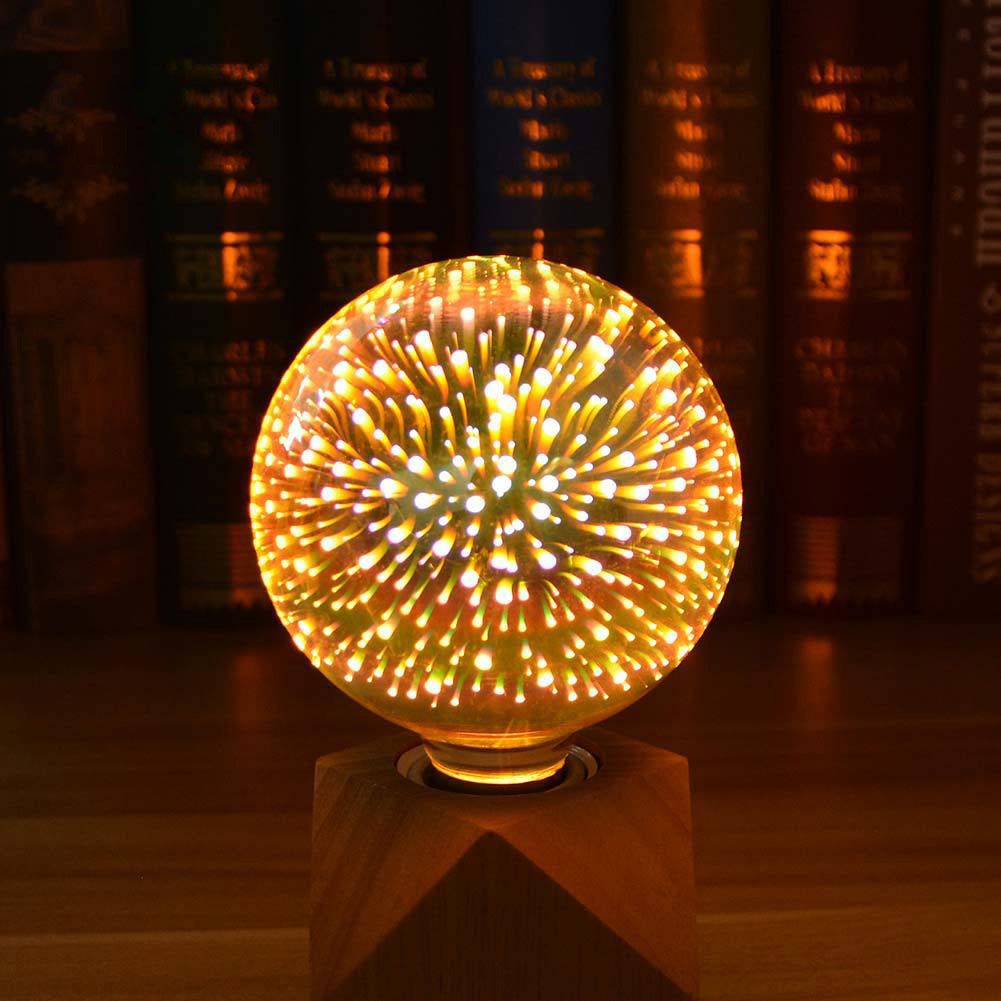 3D Fireworks LED Light Bulb