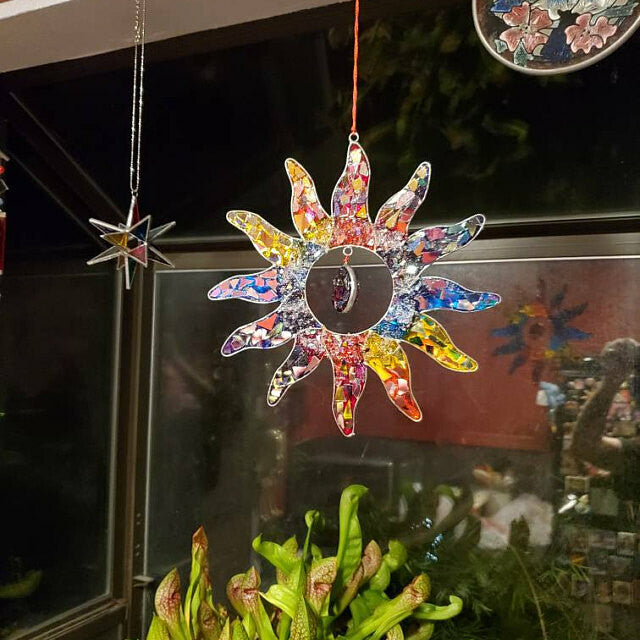 🌈🌈Rainbow sun SunCatcher🌈🌈