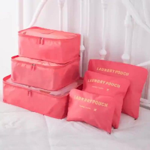 ✈6 pieces portable luggage packing cubes🧳Buy More Save More🚗