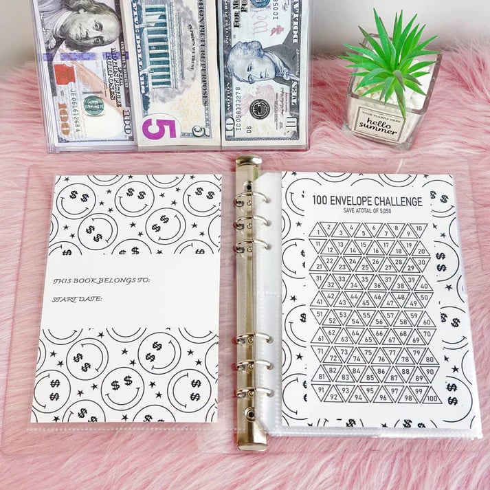 💕✉️100 Envelope Challenge Binder