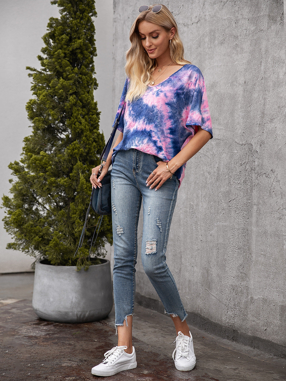 2023 Summer New Tie-dye Women's T-Shirt