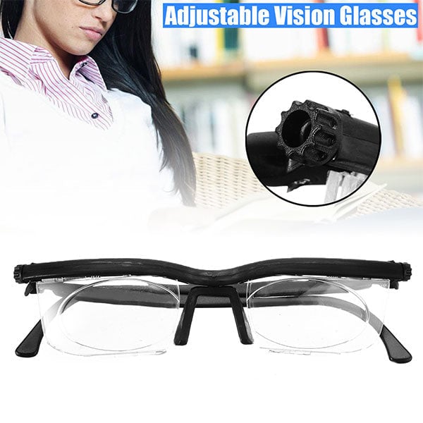 🔥🔥 ADJUSTABLE FOCUS GLASSES DIAL VISION NEAR AND FAR SIGHT