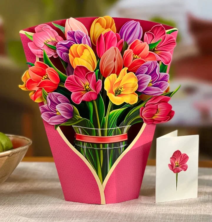 🔥Mother's Day Sale- SAVE 49% OFF🔥Pop Up Flower Bouquet Greeting Card