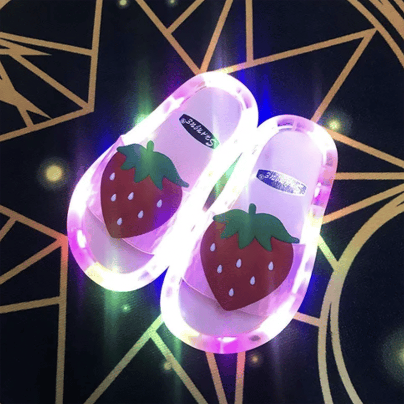 LED Happy Slippers For Kids