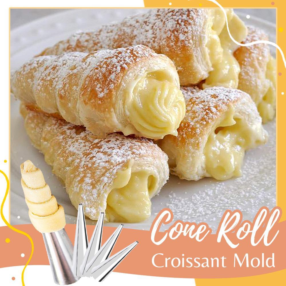 Cone Roll Croissant Mold (5pcs )