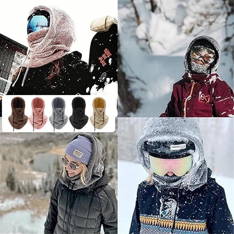 49% OFF🔥Sherpa Hood Ski Mask