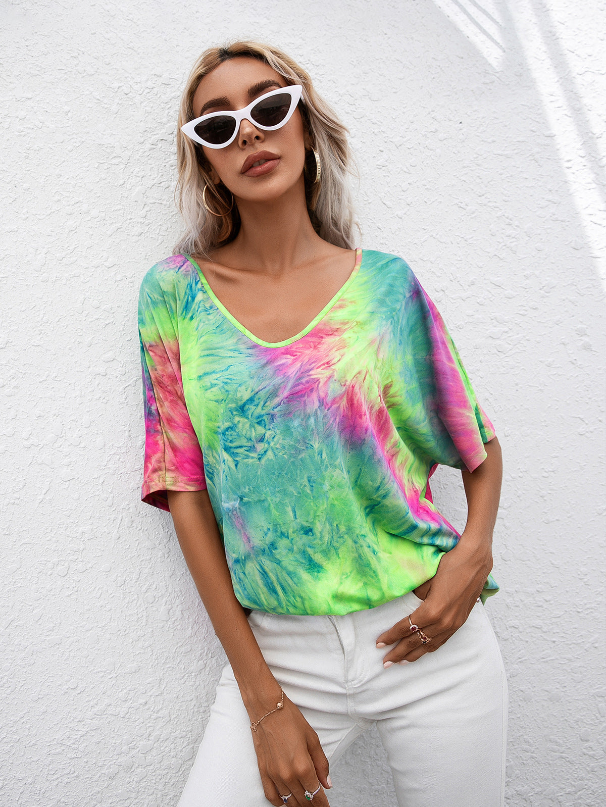 2023 Summer New Tie-dye Women's T-Shirt