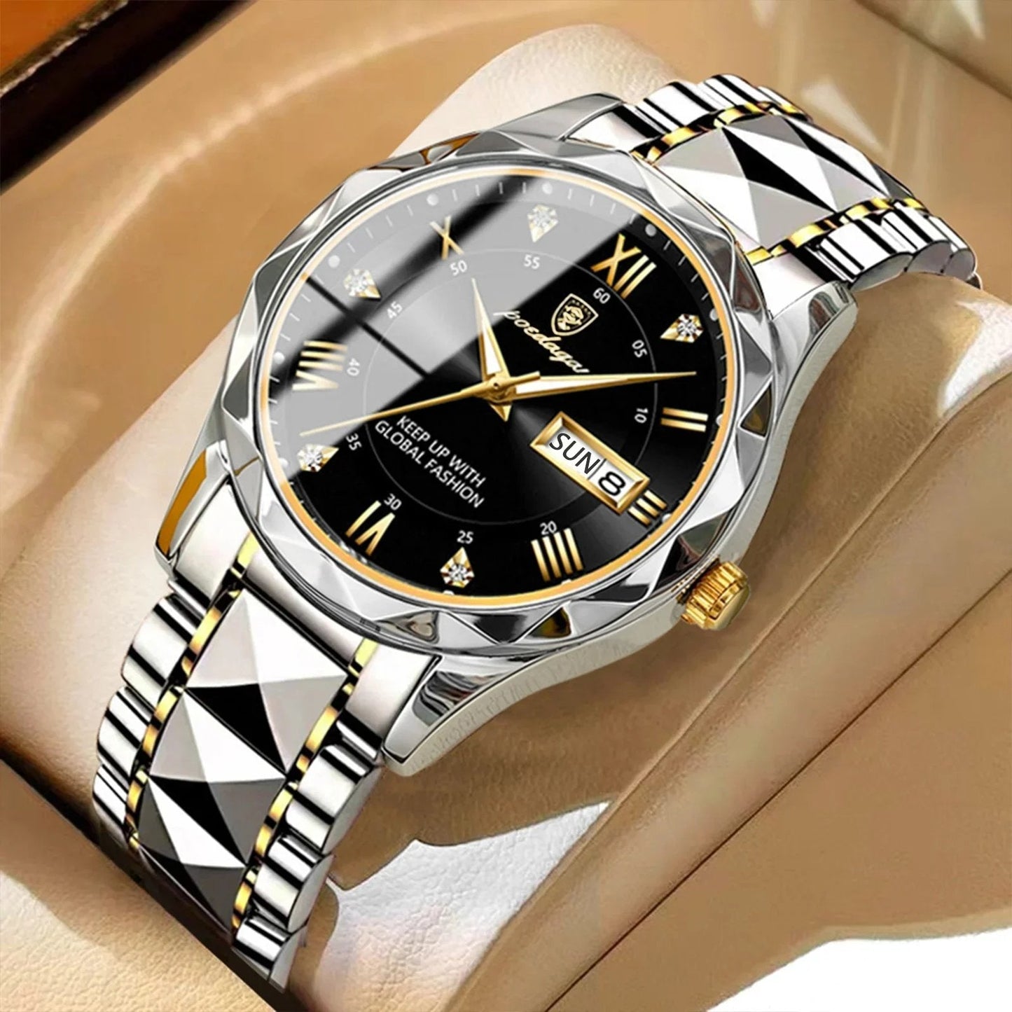 Waterproof Top Brand Luxury Man Wristwatch With Luminous