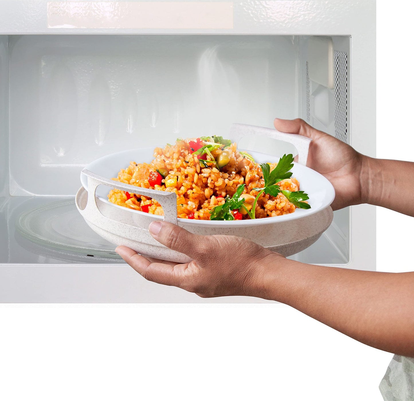 Microwave Handle Tray