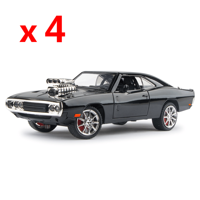 [Last day flash sale💥50% OFF] 1:24 Scale Die-Cast Vehicle - Dom's 1970 R/T Metal Model Car