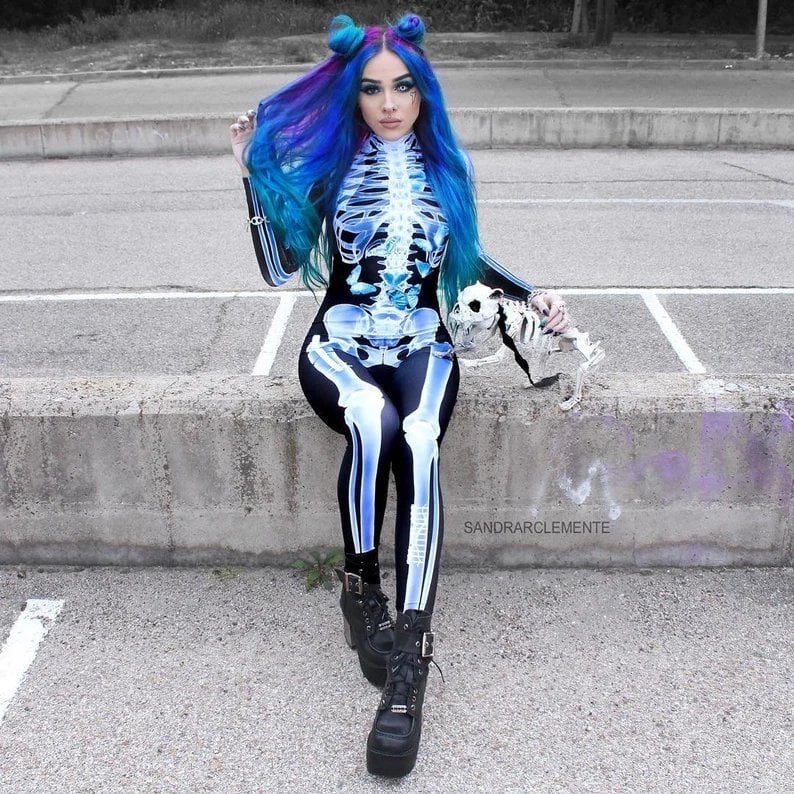 🎃Halloween Sale -SexySkull Bodysuit