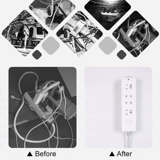 (🔥Last Day Promotion-48%OFF)Adhesive Punch-free Socket Holder(👍Buy 4 get 6 Free)