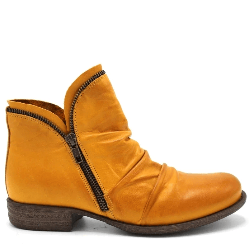 Women Zipper Waterproof Ankle-Support Boots