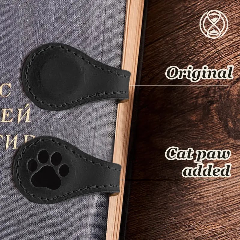 ✨Last Day Special Sale - 49% OFF✨TimelessMark🔥Personalized Magnetic Leather Bookmark🔥