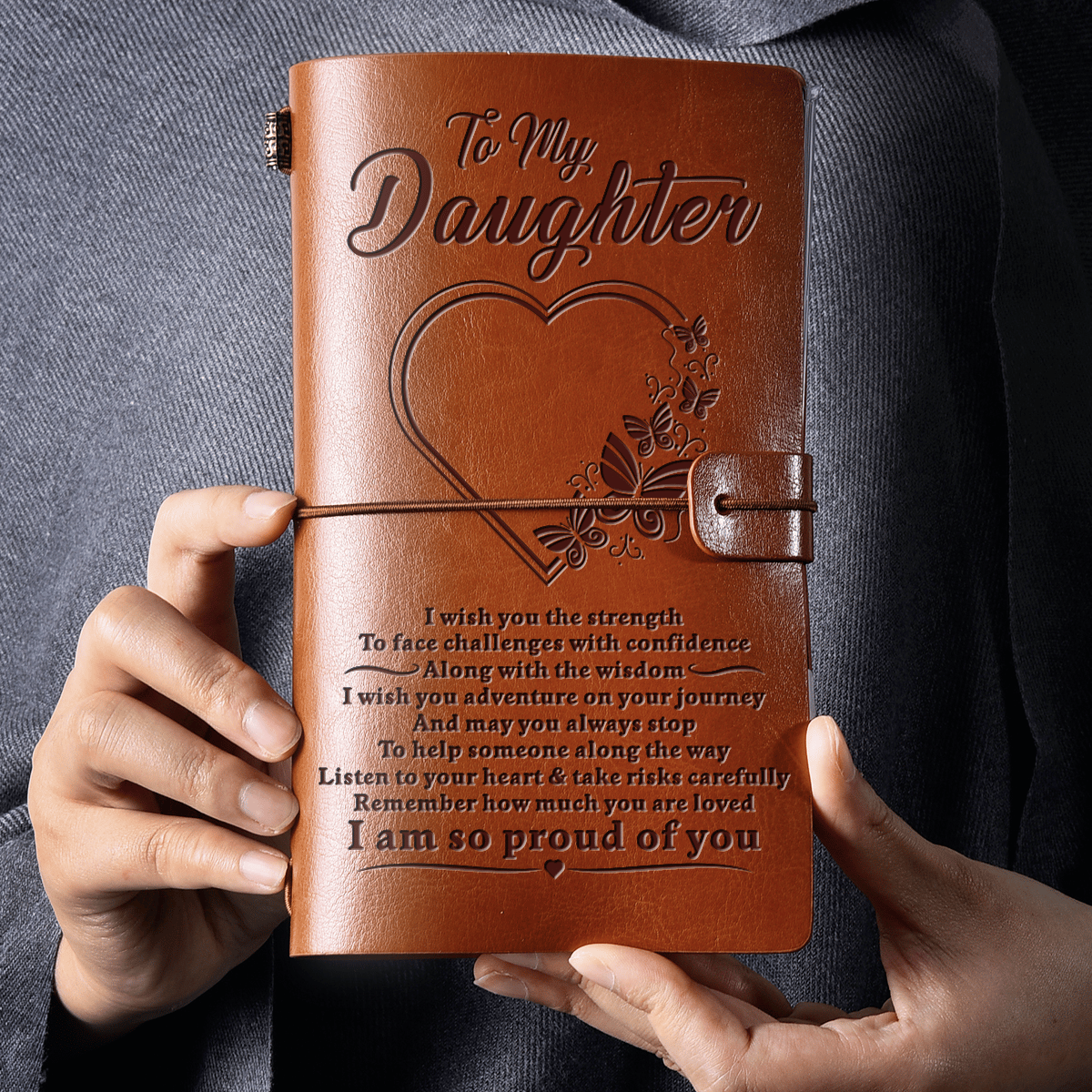 Vintage Engraved Journals (Pages Included) The Best Thanksgiving/Christmas Gift to Beloved