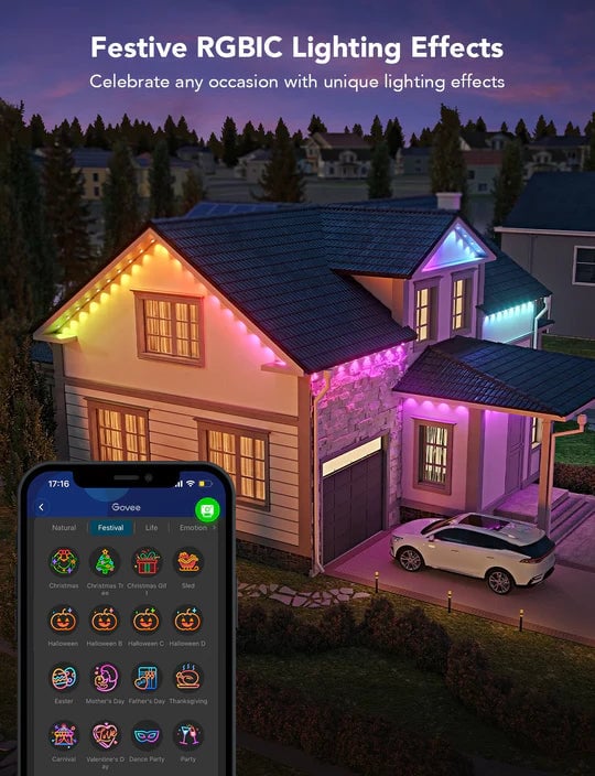 🎃Halloween Sale 48% OFF🔥Wi-Fi Bluetooth Smart Led for outdoor