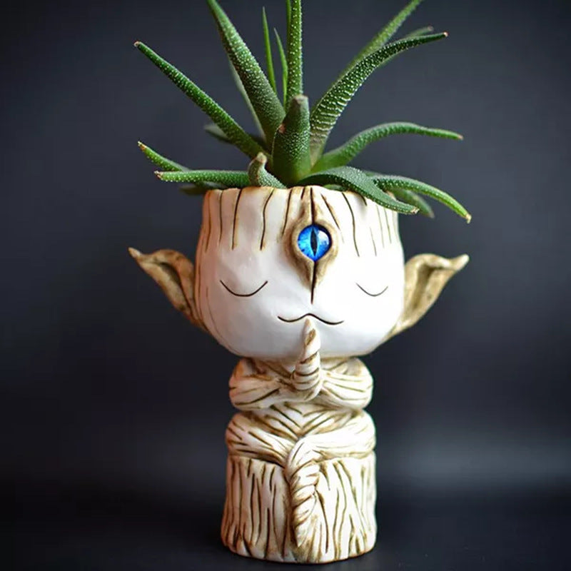 🎇New Arrival - Alien Flower Pot Statue