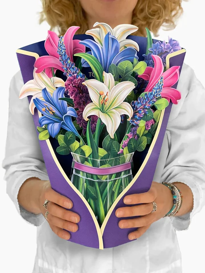 🔥Mother's Day Sale- SAVE 49% OFF🔥Pop Up Flower Bouquet Greeting Card