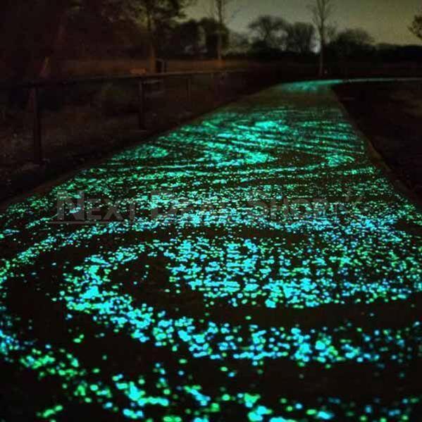 Glow-in-the-Dark Garden Pebbles