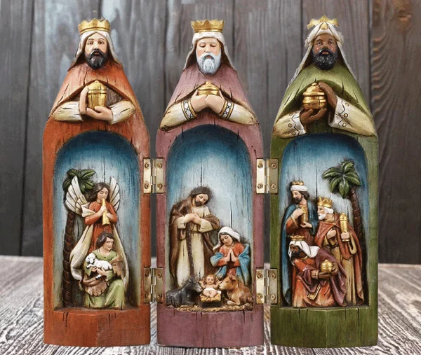 Three Wise Men Nativity Set