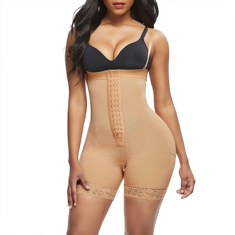 🔥2023 Hot Sale🔥 - Tummy Compression Bodysuit Shaper With Butt Lifter