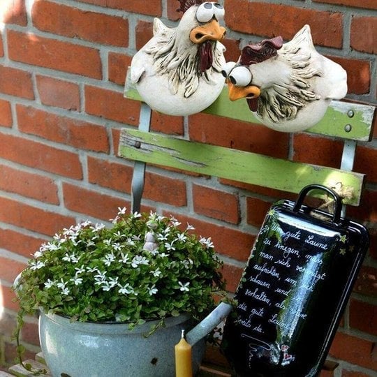 🔥LAST DAY 50% OFF🔥Funny Chicken Garden Fence Decoration