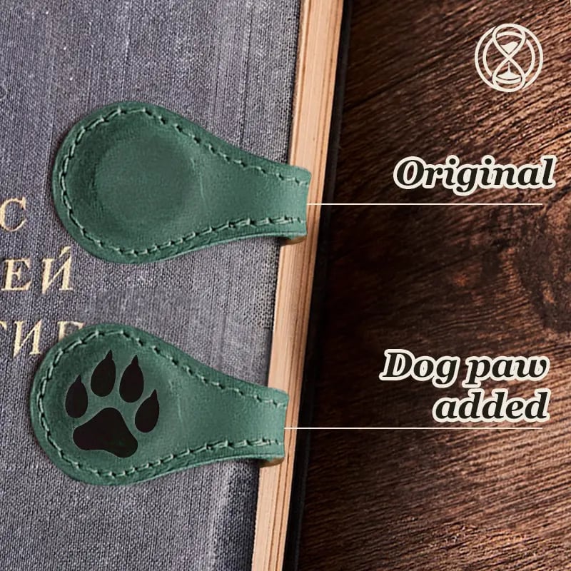 ✨Last Day Special Sale - 49% OFF✨TimelessMark🔥Personalized Magnetic Leather Bookmark🔥