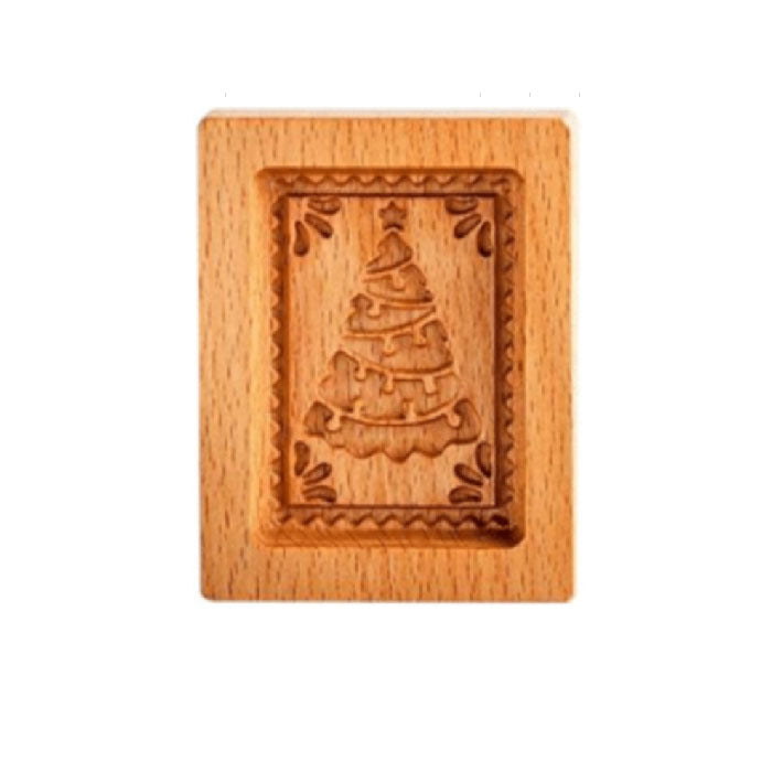 Wood Grain Cookie Knife - Cookie Embossing Mould