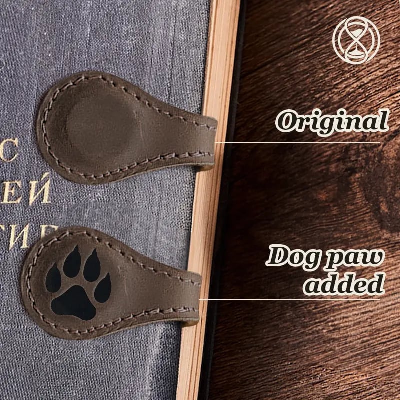 ✨Last Day Special Sale - 49% OFF✨TimelessMark🔥Personalized Magnetic Leather Bookmark🔥