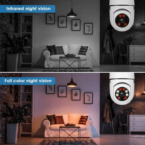 🔥2023 Hot Sale 49%OFF🔥Wireless Wifi Light Bulb Camera Security Camera - BUY 2 GET FREE SHIPPING TODAY!