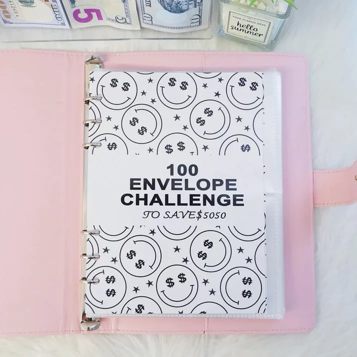 💕✉️100 Envelope Challenge Binder