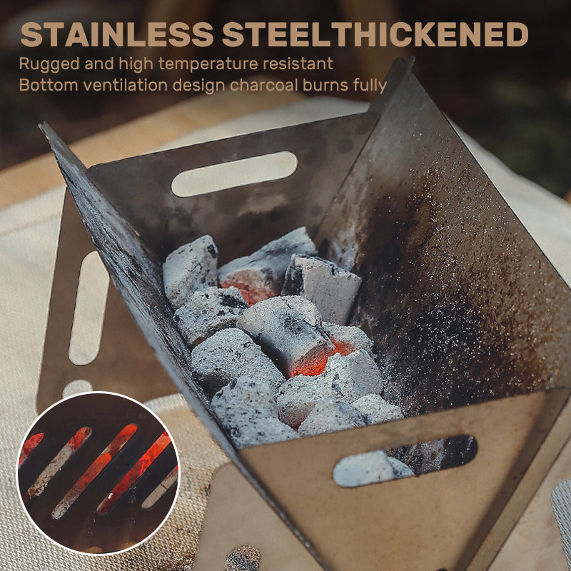 Stainless Steel Collapsible Grill