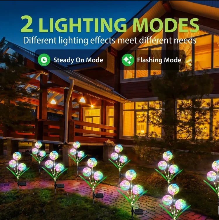 Dandelion Lamp Outdoor Garden Landscape Atmosphere Light – Enjoypunk.com