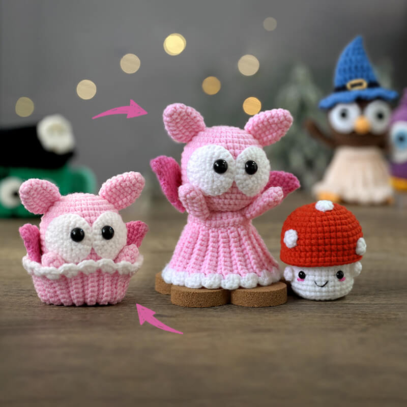 Halloween Crochet Kit For Beginners with Easy Peasy Yarn